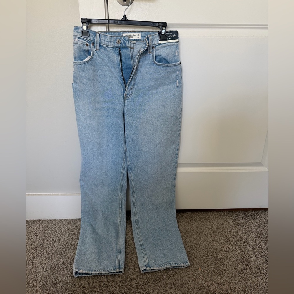 Abercrombie & Fitch 90s Straight Ultra High Rise Jean